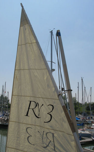 Lugger halyard