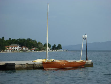 Romilly lines at jetty