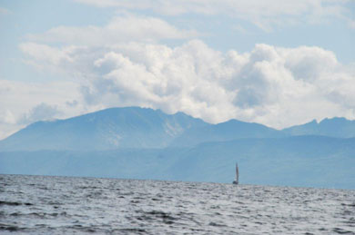 Arran from the Clyde