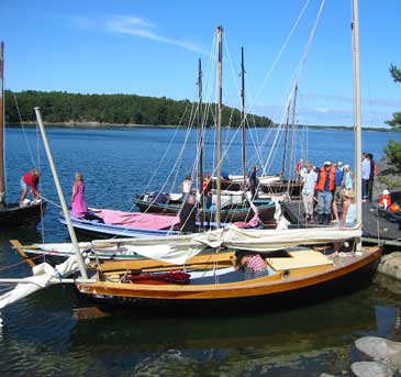 Romilly mooring in Finland